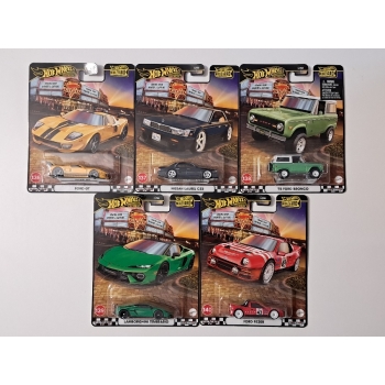 Hot Wheels 1:64 Zestaw Boulevard 2025 Mix 5 - 5 szt